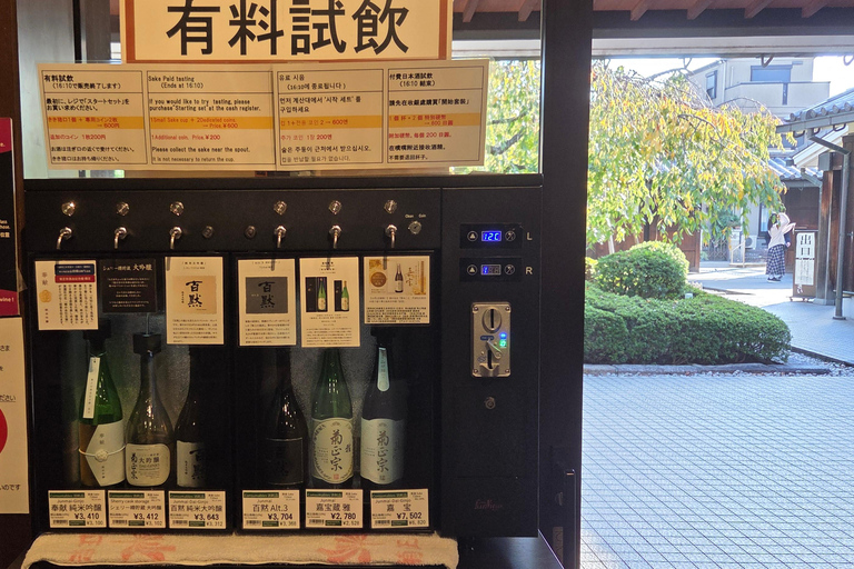 Osaka : visite privée d'une brasserie de saké avec dégustations