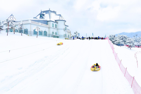 Snowyland, Cable Car Ticket and Shuttle Bus tour from Seoul Shuttle from Hotel the Designers Dongdaemun