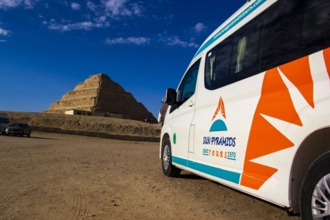 Day Tour To Giza Pyramids & Sakkara Private Tour