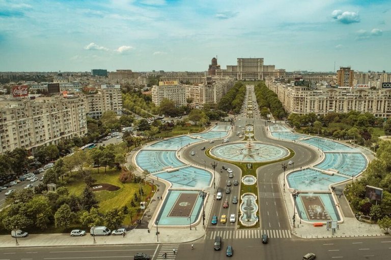 Bucharest: Palace of Parliament, Ceausescu House & Museum Audio Guide (Multiple Languages)