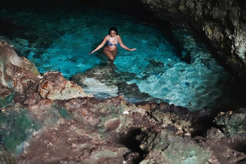 Tour dei delfini e nuoto con le tartarughe marine e grotta di Kuza