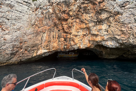 Kotor: Tour durch die Blaue Höhle und den Golf mit dem Schnellboot
