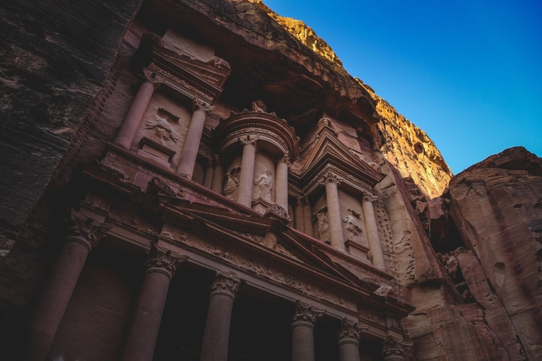 From Amman: 2-Days Trip to Petra , Wadi Rum and Dead Sea. All-inclusive: Transportation, Accommodation & Tickets.
