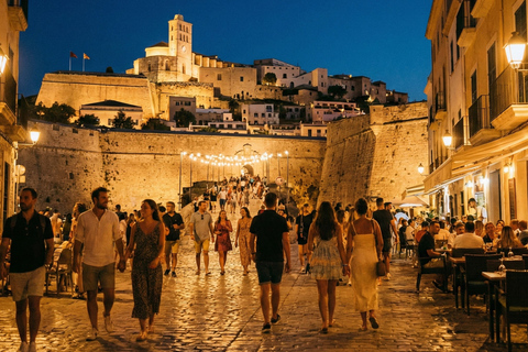 Ibiza: Dinner Ritual™ & Moonlight Boat Trip to the Old Town