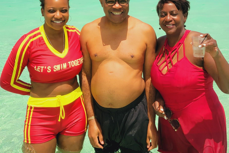 Tour por el arrecife de Buccoo y Nylon Pool con el capitán PhillipsTour en barco por Buccoo Reef con el capitán Phillips