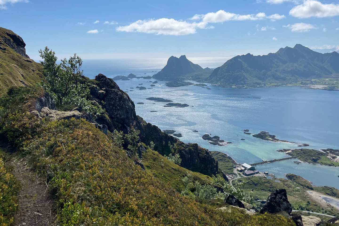 Stamsund: Steinetinden Ridge Alpine Adventure with a Guide