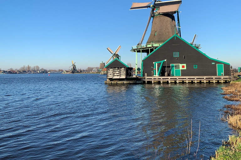 Amsterdam: Tour guidato dal vivo di Zaanse Schans e degustazione di formaggiGiro in spagnolo