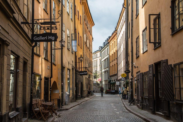 Visite guidée à pied : La vieille ville de Stockholm (anglais ou allemand)Visite à pied de Gamla Stan/Ville ancienne