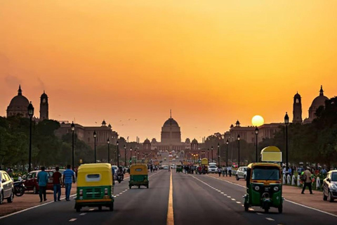 Delhi:Private Old & New Delhi Tour.Full &Half Day By Ac Car Full Day Tour with Guide Only - (Without Car & Driver)