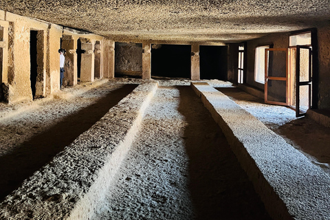 Mumbai: Kanheri Caves Guided Tour Kanheri Caves+Temple+Village+Tiger safri ( pickup & drop)