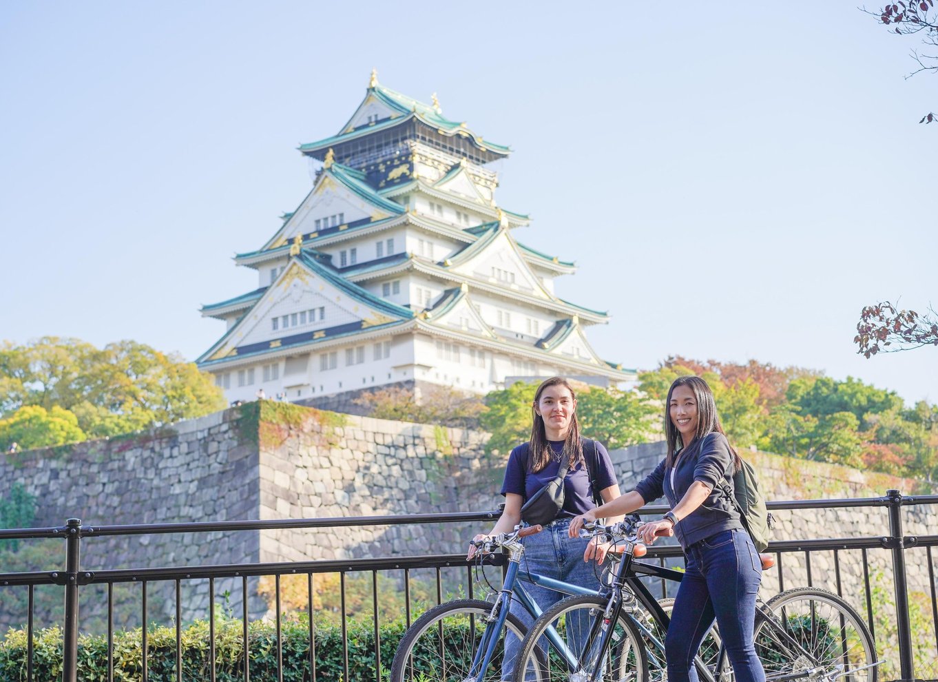 Osaka Slot og lokale nabolag: 5-timers cykeltur med frokost