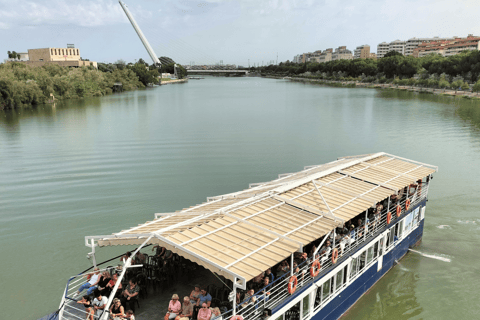 Sevilla: 1 Uur Guadalquivir riviercruise met lokale gids