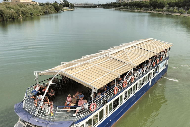 Sevilla: 1 Uur Guadalquivir riviercruise met lokale gids