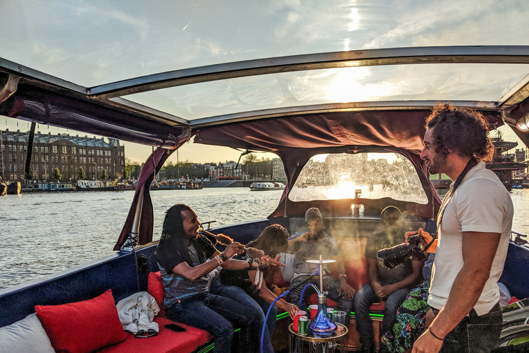 Amsterdam: Smoke & Lounge 70-Minute Boat Tour