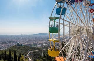 Barcelona: Tibidabo Vergnügungspark Eintrittskarte