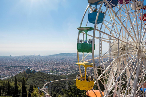 Barcelona: Tibidabo Amusement Park Admission Ticket