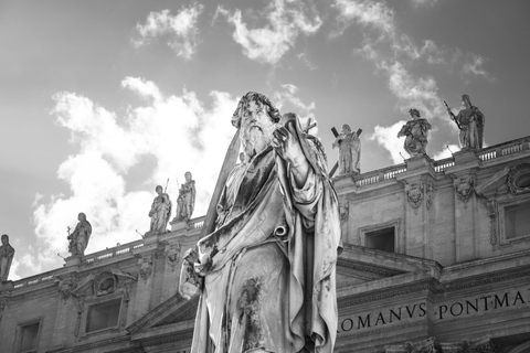 Rome : Visite guidée de la basilique Saint-Pierre et des tombeaux de Papel