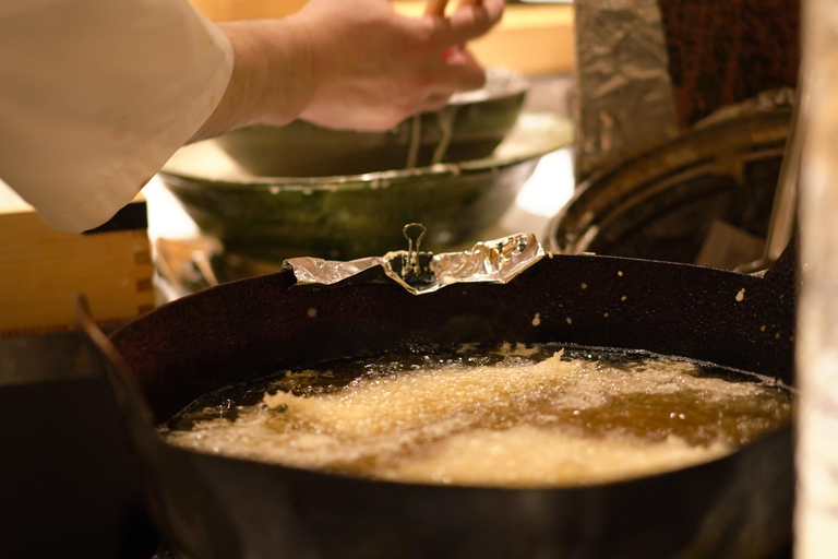 Hochwertiges Sushi &amp; Tempura-Essen in Ginza