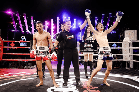 Phang-nga: Khao Lak Boxningsstadion Muay ThaiSittplats vid ringside