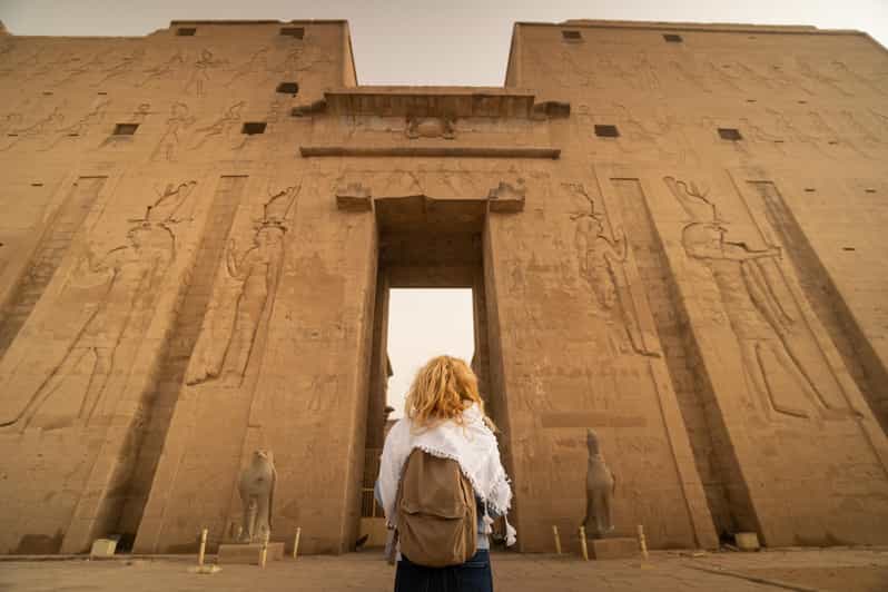 Asuán: Denní prohlídka Edfu a Kom Ombo s transferem do Luxoru