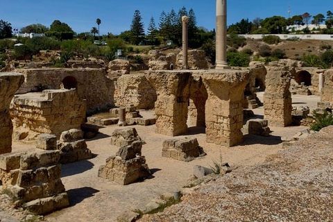 Private VIP Tour: Carthage & Medina & Sidi Bou Said PickUp From : Monastir ( Any Hotel & Airbnb )