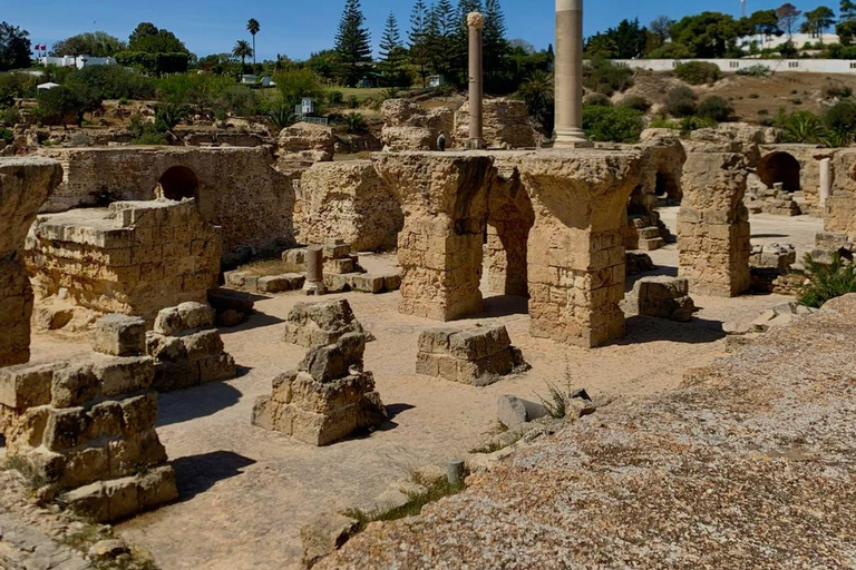 Private VIP Tour: Carthage & Medina & Sidi Bou Said PickUp From : Monastir ( Any Hotel & Airbnb )