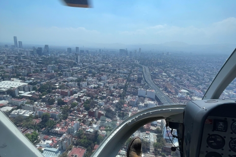 Excursion privée en hélicoptère à MexicoEC 130 Heli - Jusqu'à 6 personnes