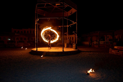 Hurghada: Tent Village Camp ATV Ride, Camel, BBQ Dinner Show Tent Village Camp ATV Ride + Dinner&Show (Group Tour)