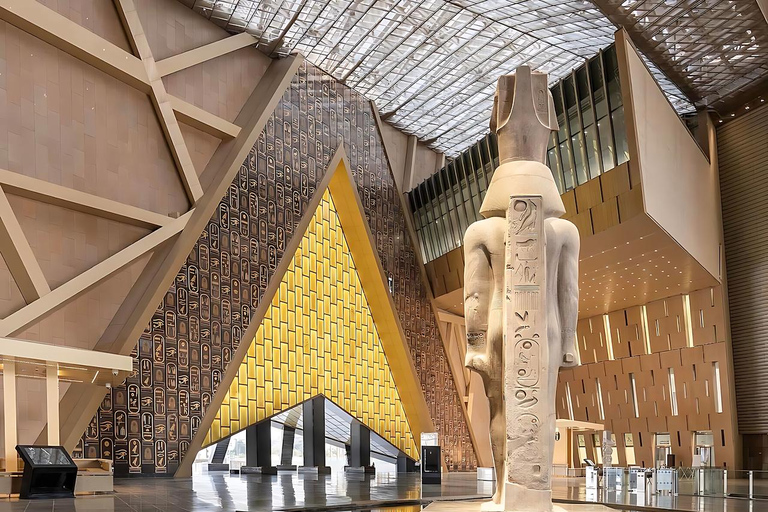 Cairo & Great Pyramids Day Trip from Sharm El Sheikh by Bus Option 1 - Egyptian Museum & Giza Pyramids