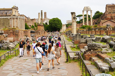 Rome: Roman Forum &amp; Colosseum Entry with Audio Guide App