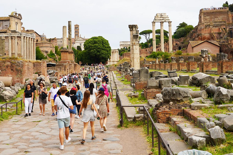 Rome: Roman Forum &amp; Colosseum Entry with Audio Guide App