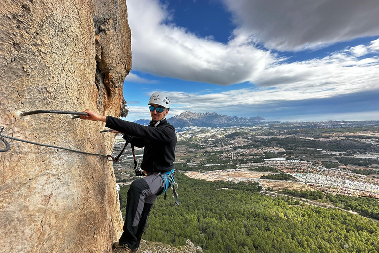 Benidorm: Vía ferrata Ponoig, cerca de la Nucia