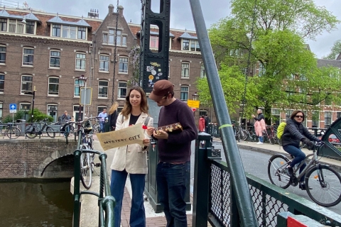 Amsterdam : jeu d'évasion autoguidé et visites touristiques