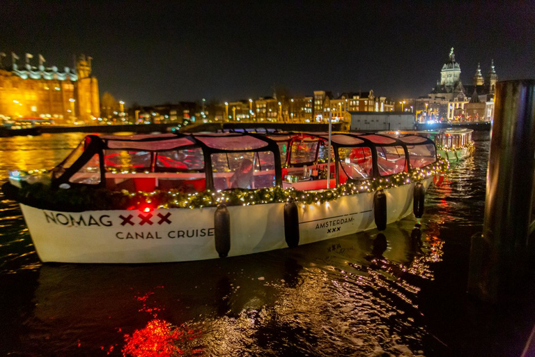 Amsterdam: Luxe Light Festival Cruise met Optionele DrankjesGedeelde Light Festival rondvaart zonder drankjes