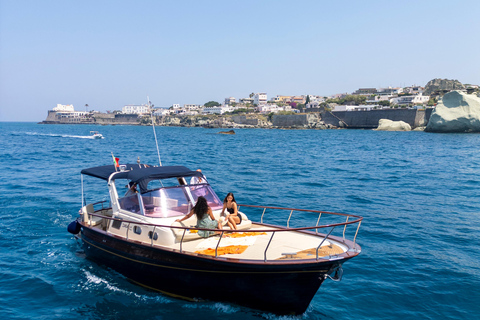 Island of Ischia: private full day boat tour on Aprea 12m