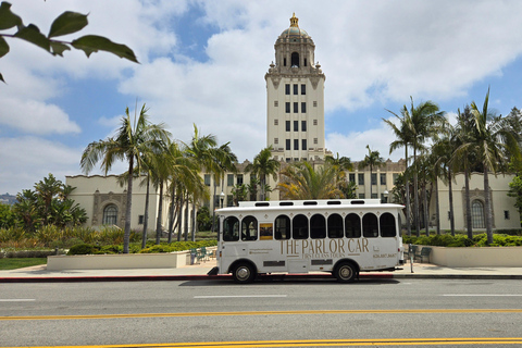 Los Angeles: #1 Trolley Bus Hollywood Sightseeing Tour Los Angeles: Luxury Hollywood Sightseeing Trolley Tour