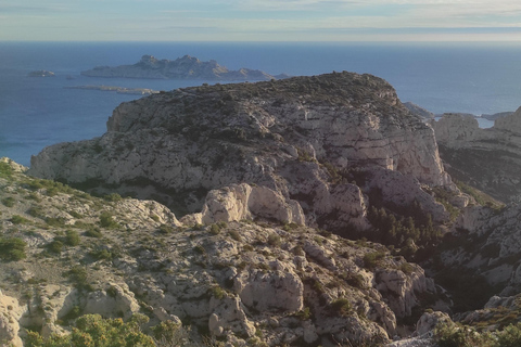 Marseille: Calanques National Park Guided Summit Hike Private tour : From coast to one of Calanques' park summit