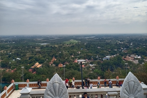 Excursión privada de un día a Phnom Prasit, Udong y Long Vek