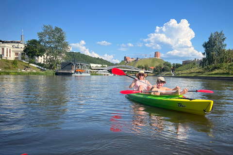 Vilnius: Night Kayak Tour on the Neris River