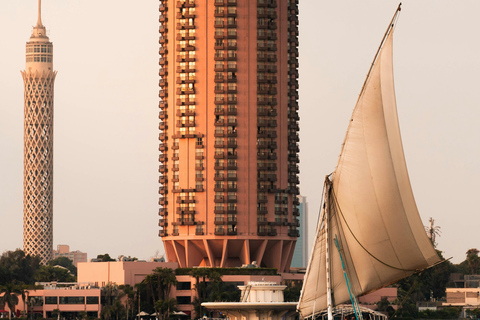 Caïro: Zonsondergang Felucca Tocht en culinaire tour met privé gidsPrivé optie