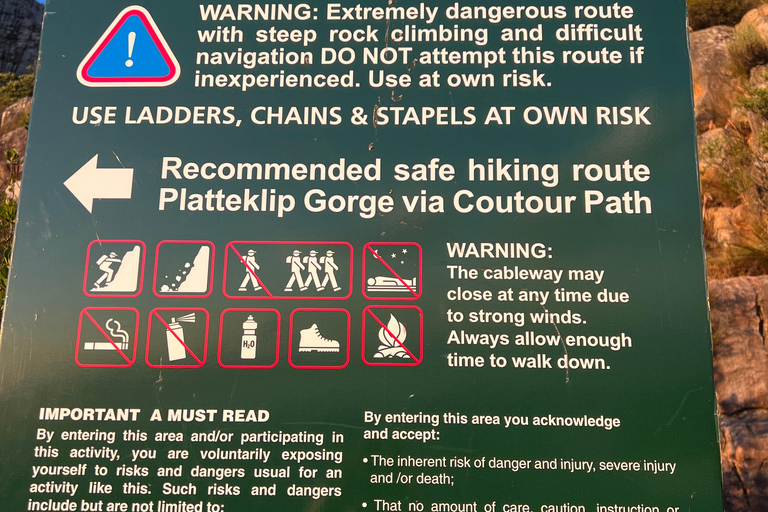 Hike Table Mountain in Cape Town with an Experienced Guide Devil’s Peak Summit Guided Hike