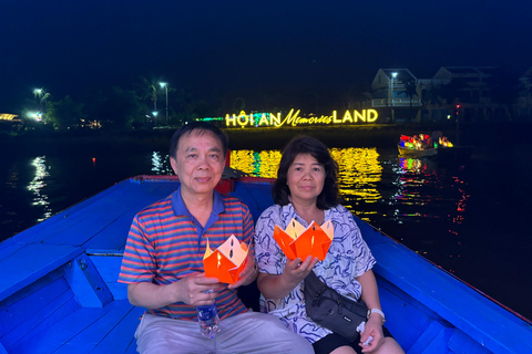 Hoi An: Lantern Boat Ride, Moonlight Bridge & Memories Show