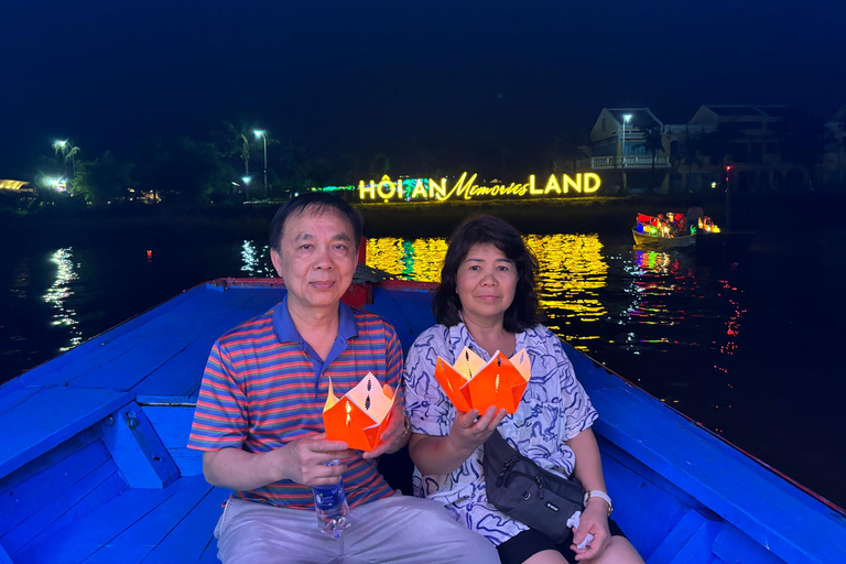 Hoi An: Lantern Boat Ride, Moonlight Bridge & Memories Show