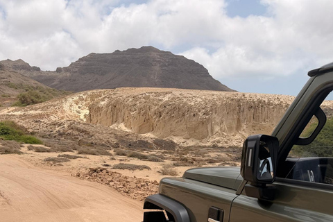 White Sand Dunes & Mountain Wonders in Mindelo Tour