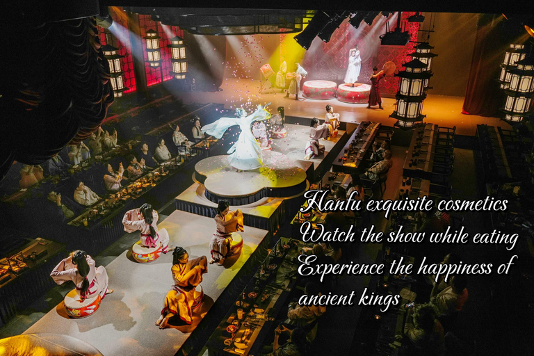 Chongqing: Ba Guo Hall Immersive Banquet Show VIP seat for the royal feast lunch