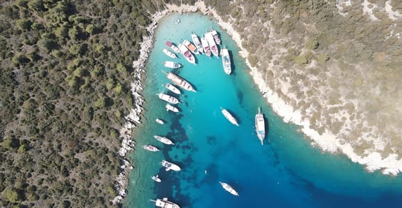 Bodrum: Orak Island Full-Day Boat Trip with Swimming & Lunch