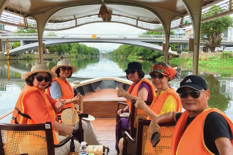Hue: Perfume River Electric Boat Cruise with Hotel Transfer Shared Eco-Boat Cruise (Meeting Point)