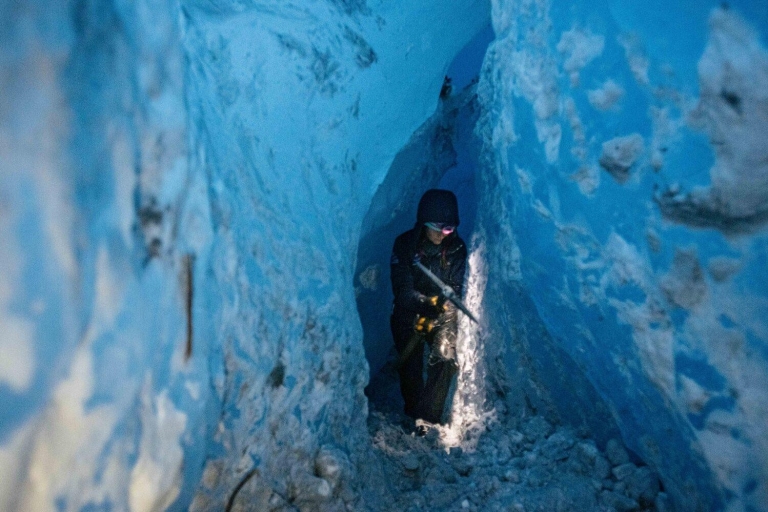 Skaftafell: Blauwe ijsgrot en gletsjerwandelingITG van Skaftafell