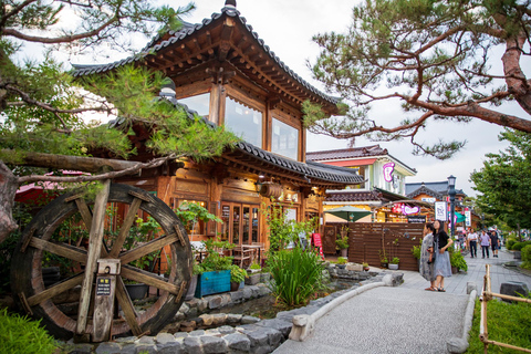 De Seul: Viagem de 1 dia a Jeonju Hanok Village e JangtaesanSaída 4 da estação Hongik Univ.