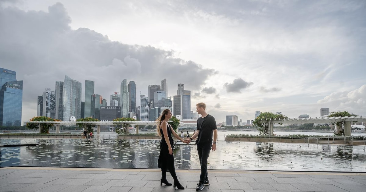 シンガポールの写真: マリーナ ベイ サンズ & ガーデンズ バイ ザ ベイ